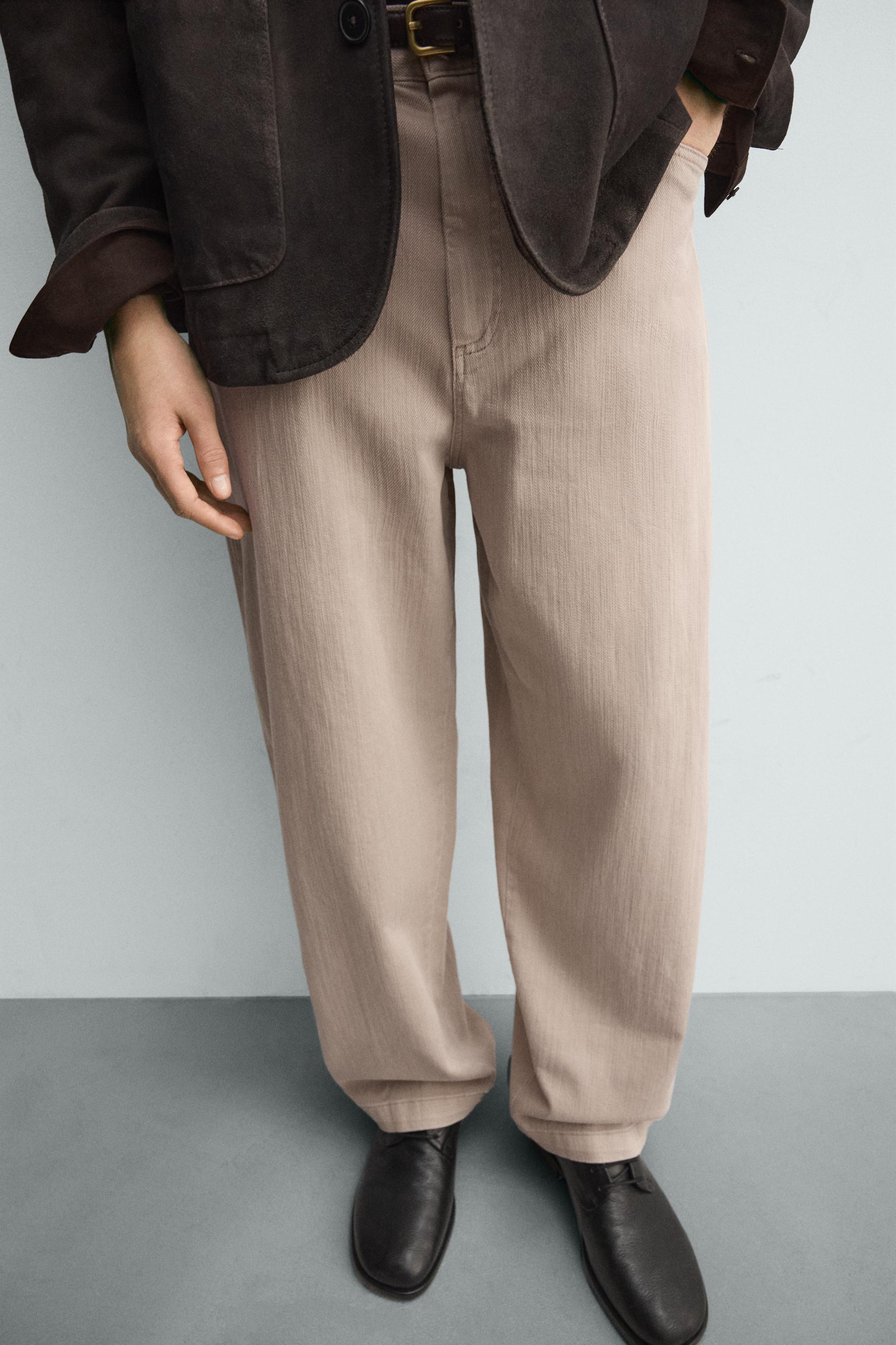 PANTALON COUPE DÉCONTRACTÉE