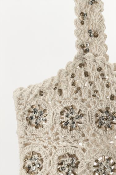 SOUTIEN-GORGE CROCHET FANTAISIE ÉDITION LIMITÉE - Écru de Zara - Image 5