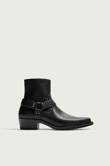 BOTA ARNÉS - Negro de Zara
