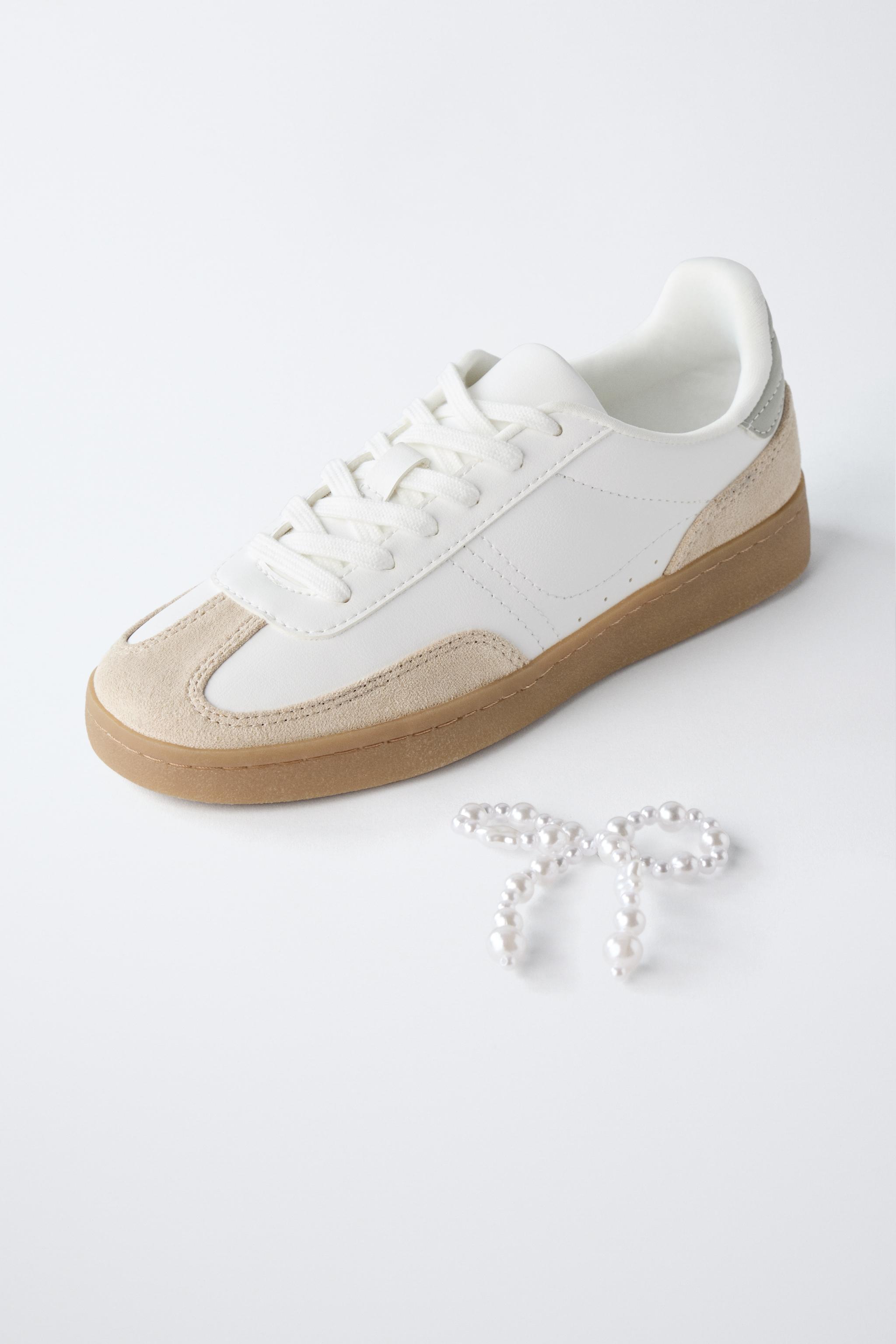 【ZARA】ベーシックスニーカー ホワイト | 2218/420/001 BASIC SNEAKER - Wit | ZARA Nederland / The Netherlands