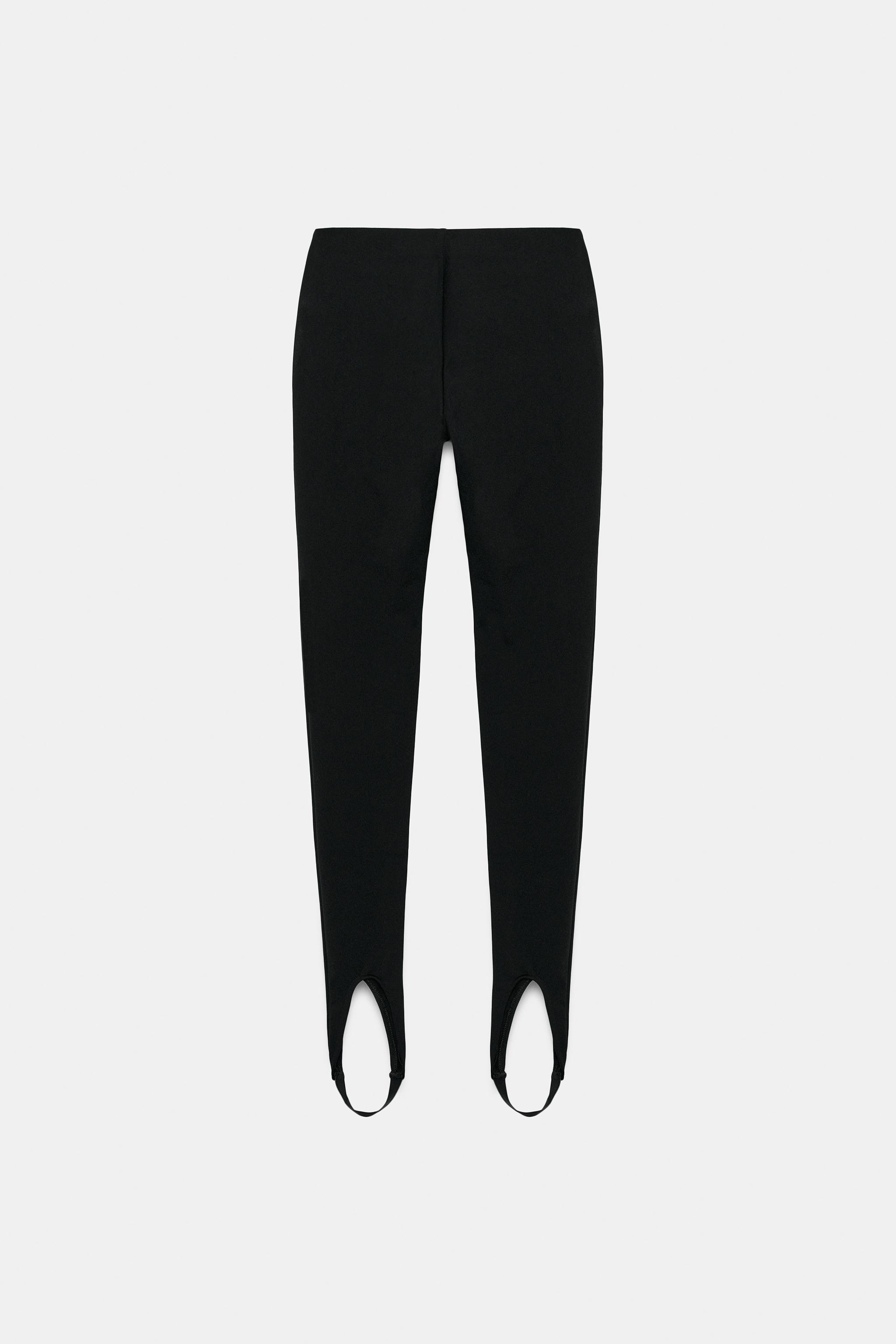 ストレッチトレンカレギンス - ブラック | ZARA Japan / 日本