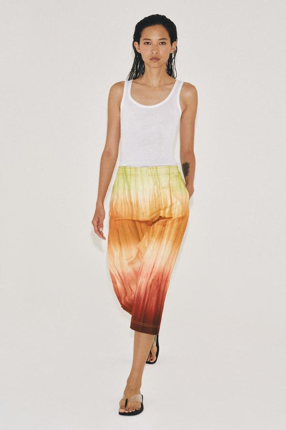 PRNT SKRT 16 from Zara - $129