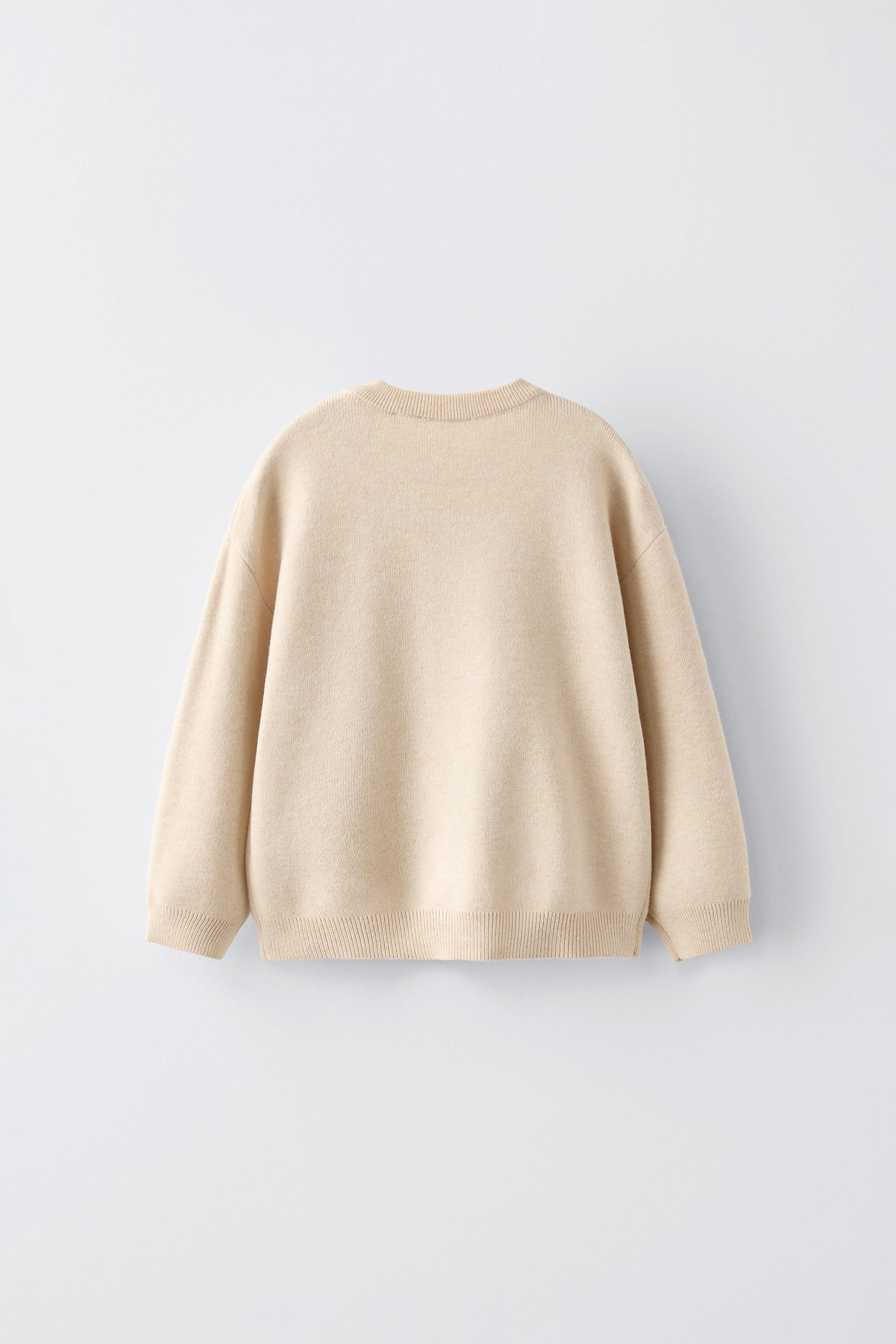 zara ニット ベージュ