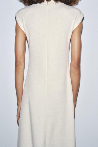 ROBE LONGUE SOFT - Écru de Zara - Image 3