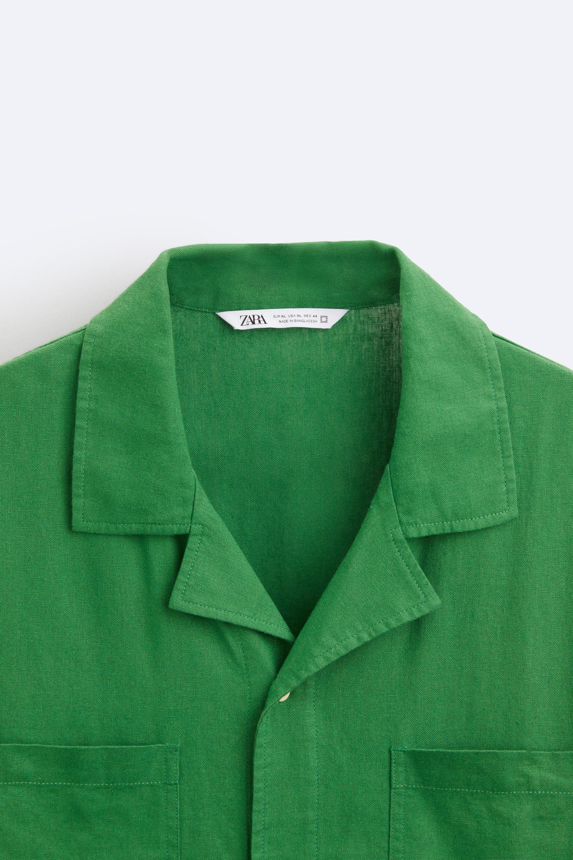 CAMISA COM BOLSO - Verde