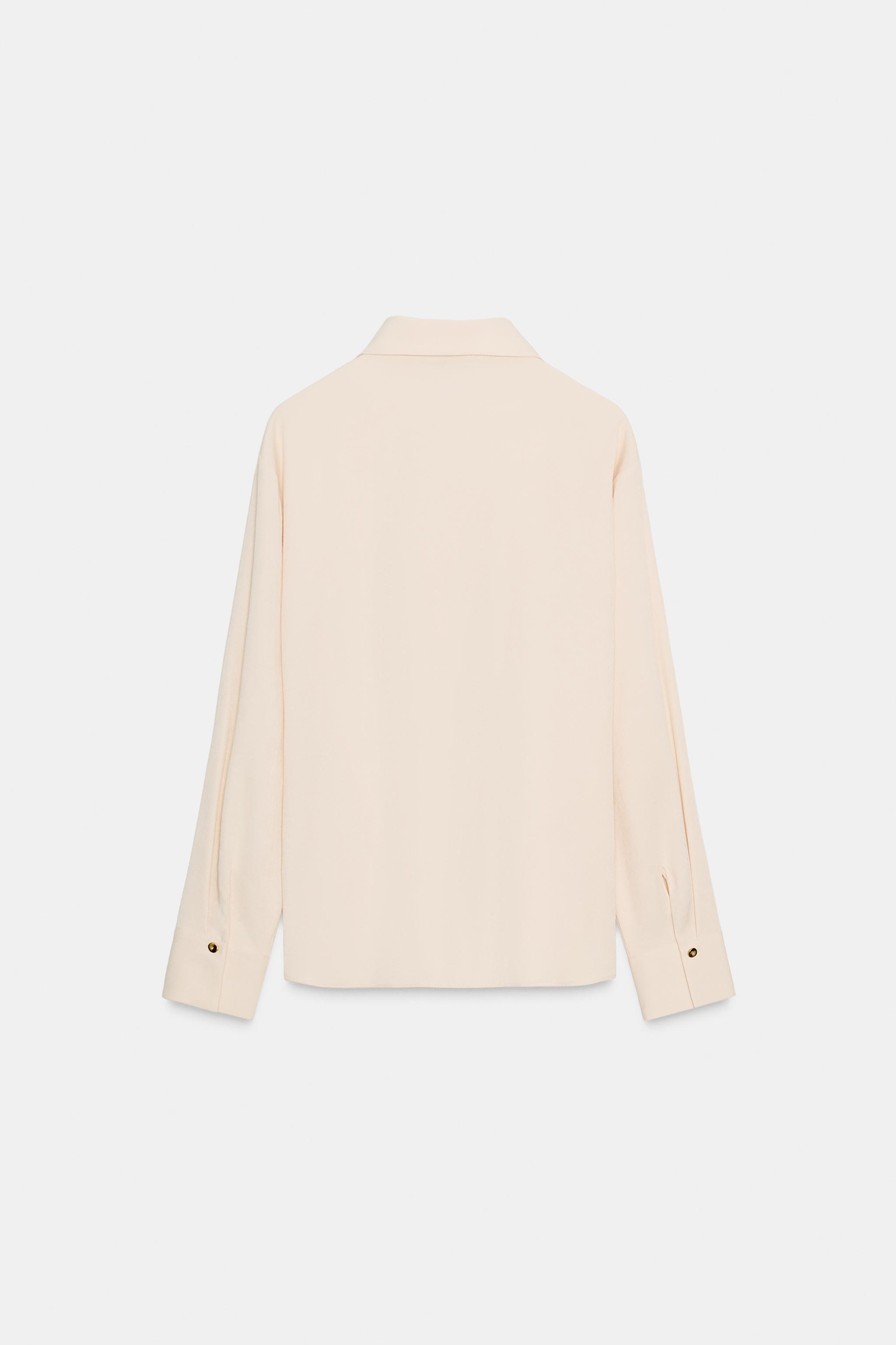 KNOTTED WAIST SHIRT