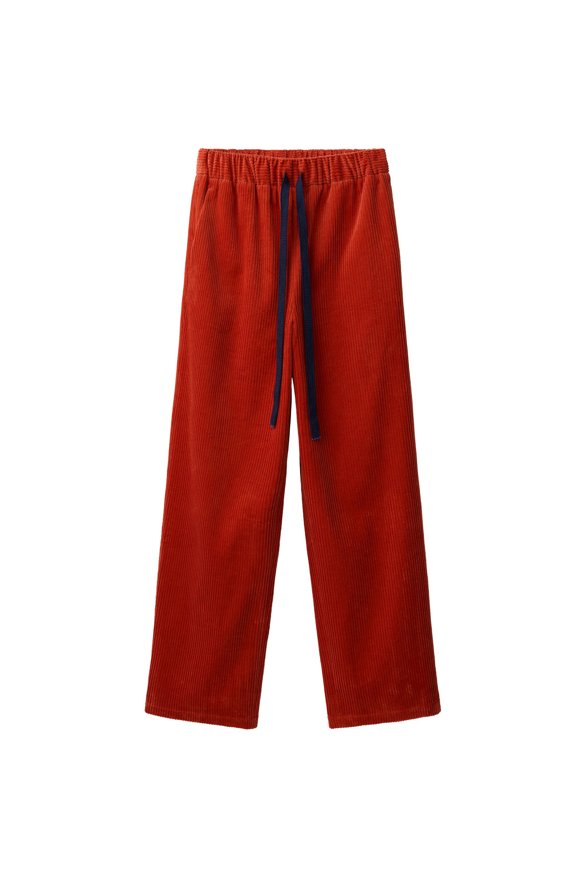 PANTALÓN PANA LAZADA CONTRASTE CREATED BY CARAMEL LONDON X ZARA