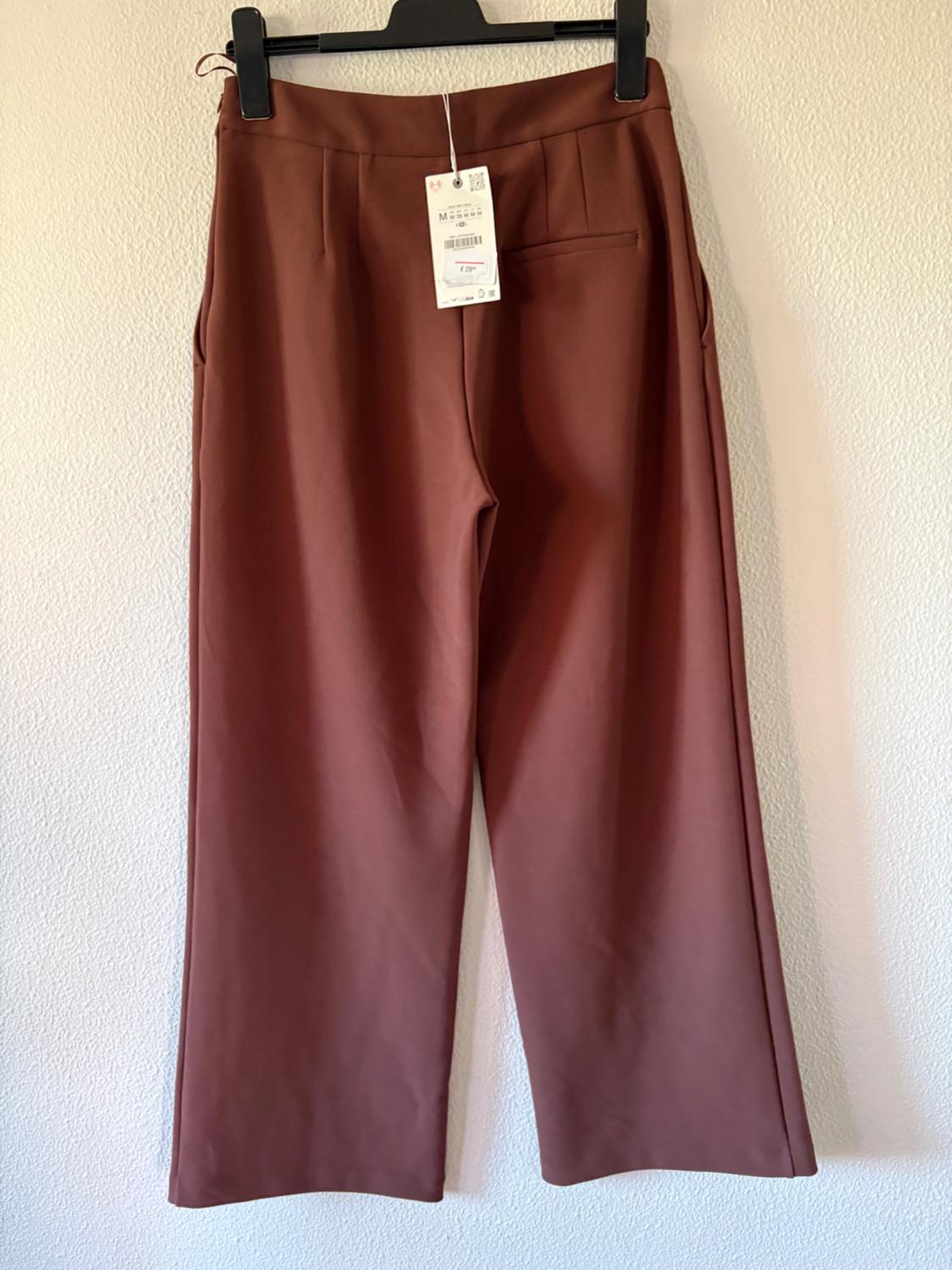 WIDE-LEG CREPE TROUSERS - Image 4