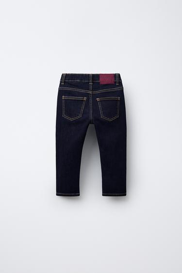SKINNY DENIM TROUSERS - Blue by Zara - Image 1