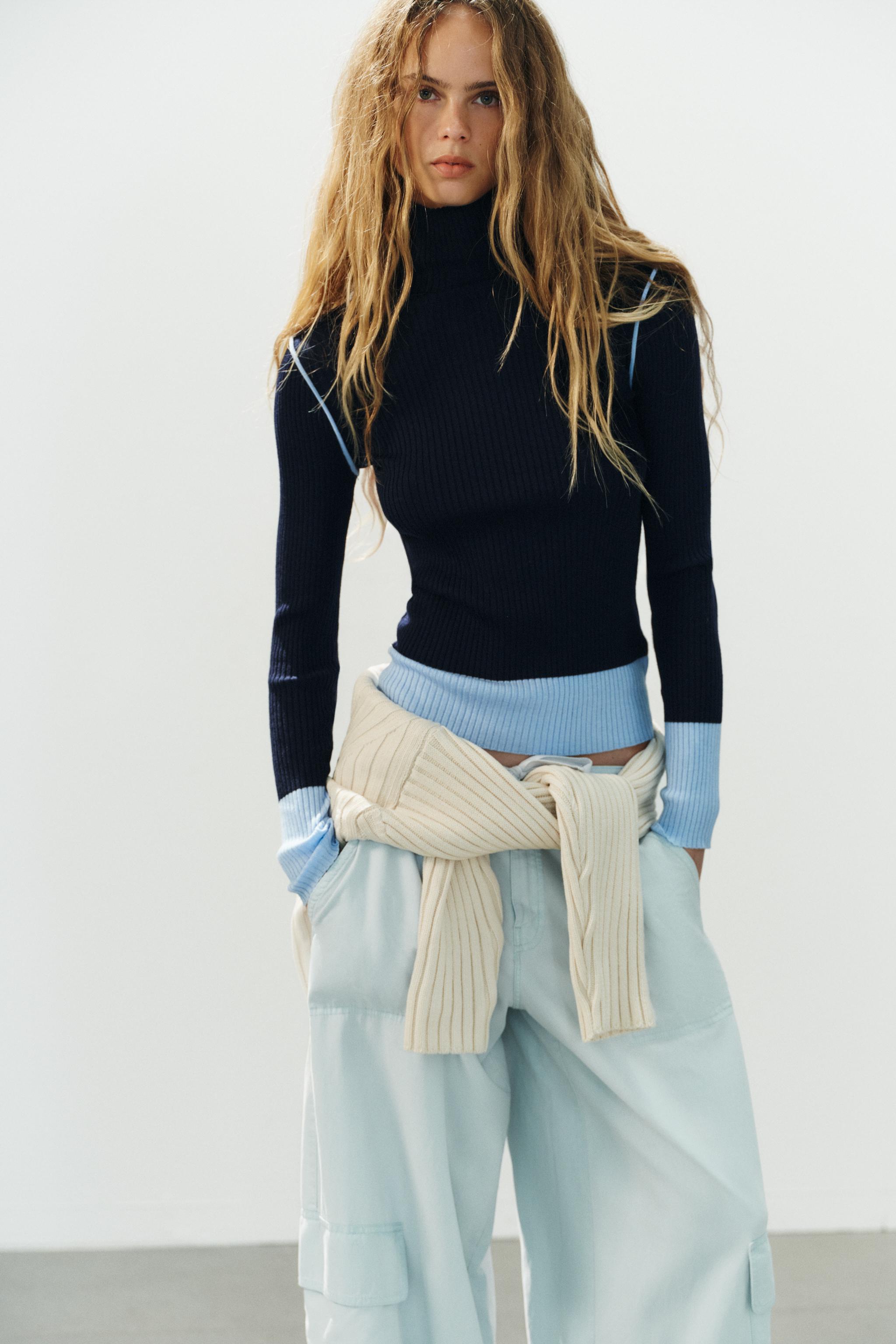 RIBBED KNIT JUMPER