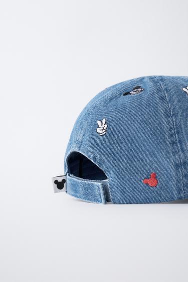 MICKEY MOUSE © DISNEY EMBROIDERED DENIM CAP - Blue by Zara - Image 2