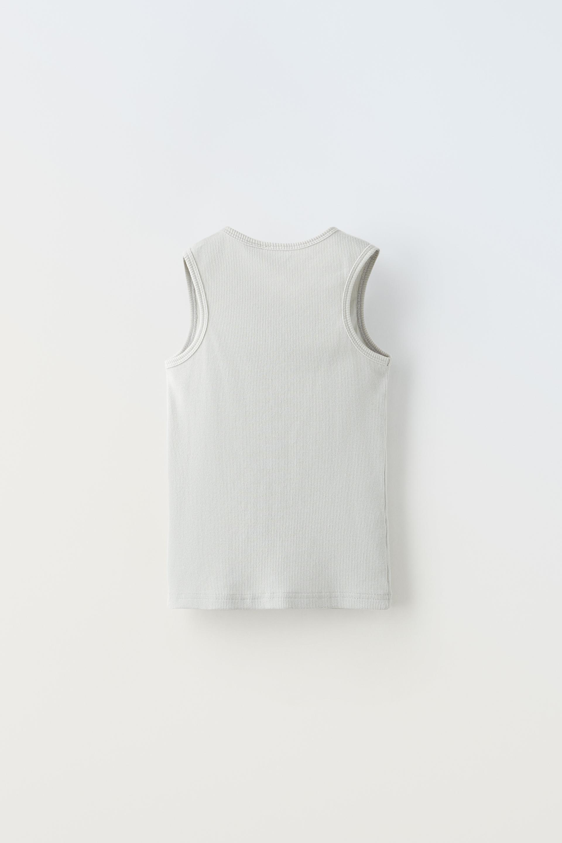 2-14 YEARS/ TWO-PACK OF RIBBED TANK TOPS