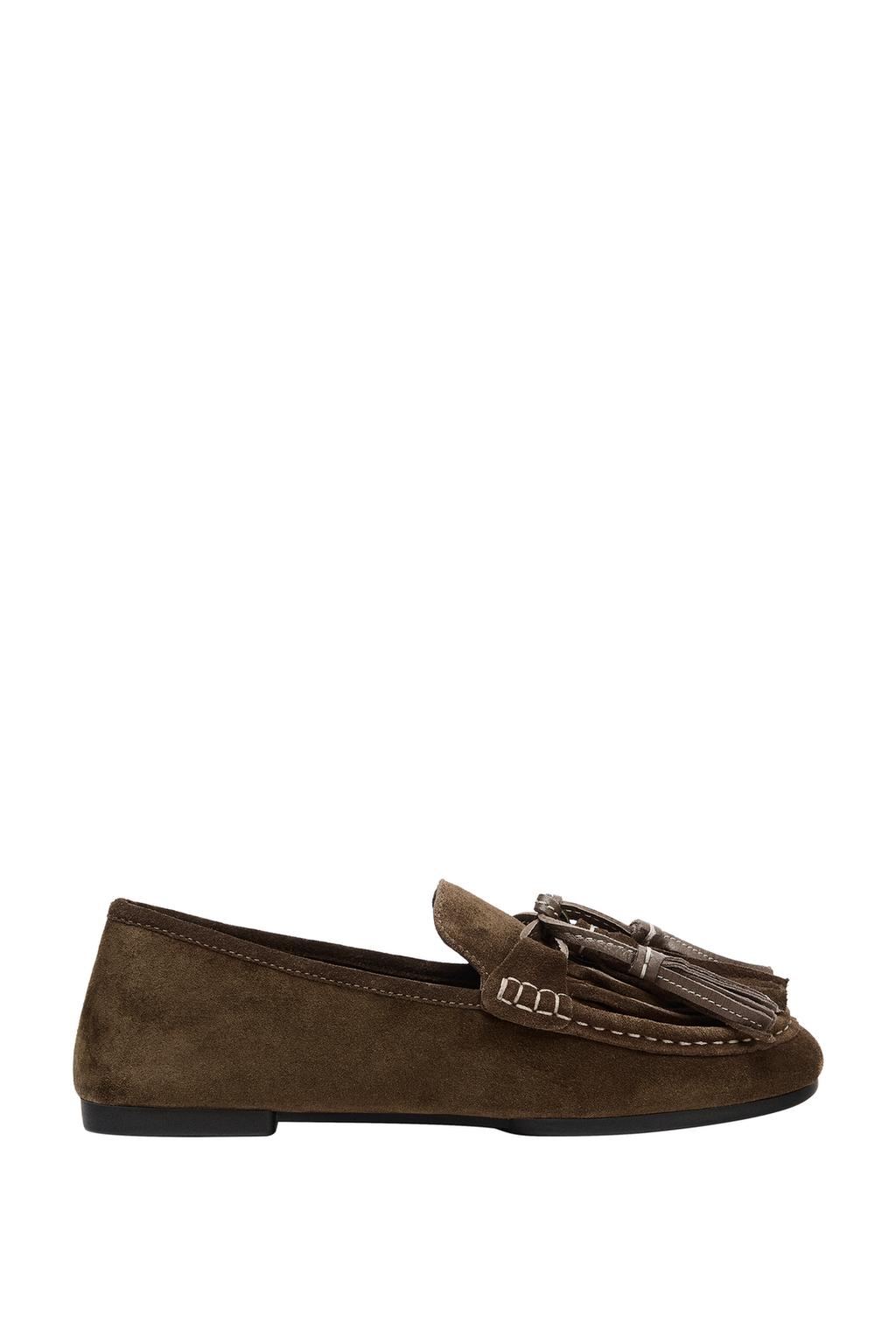 LEATHER TASSEL LOAFERS - image 4