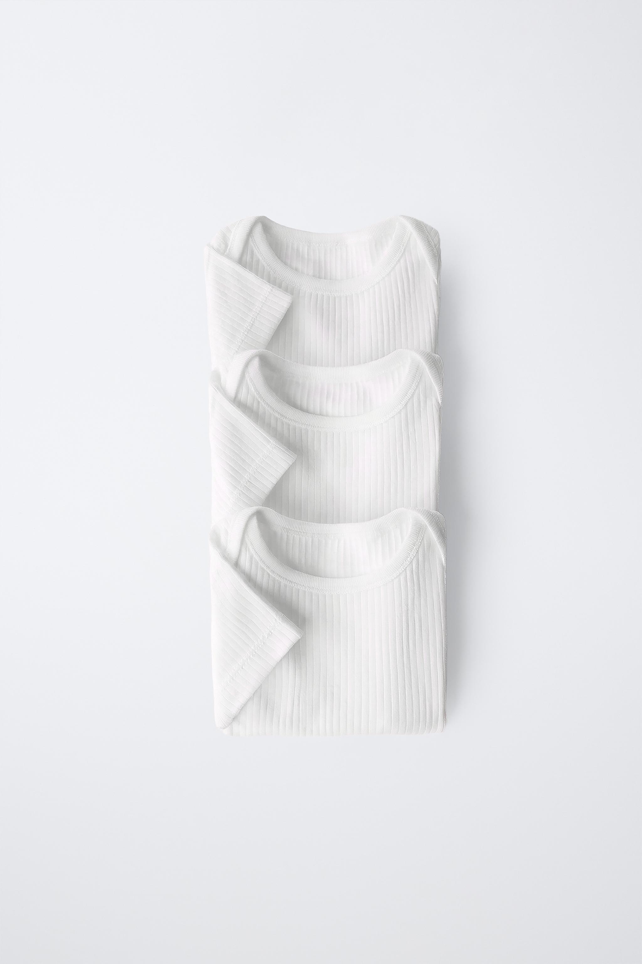 Боди THREE-PACK для детей, короткий рукав — Zara