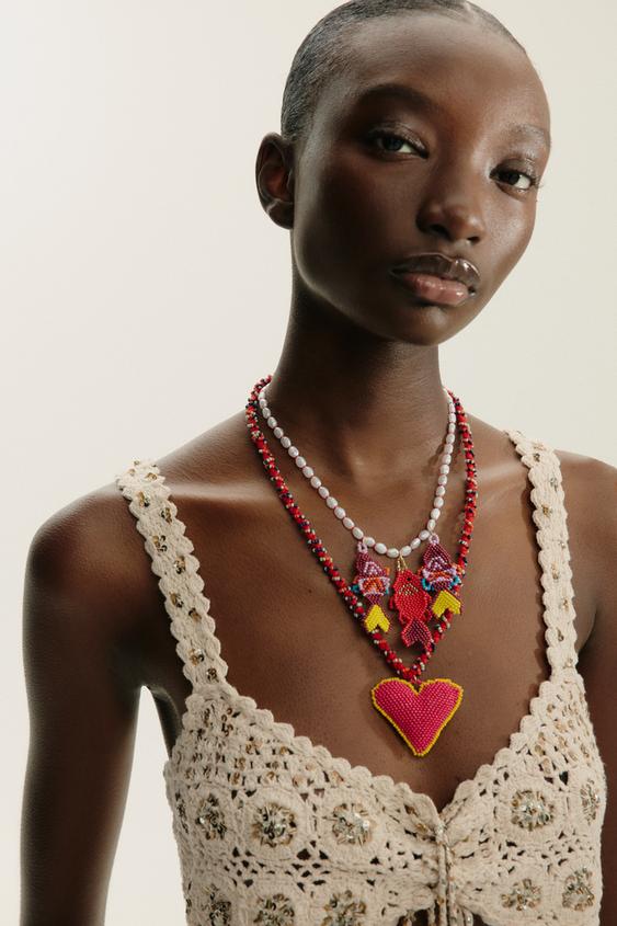 FISH AND HEART NECKLACE PACK