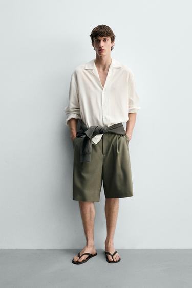 RELAXED FIT FLOWING SHIRT - White by Zara - Image 0