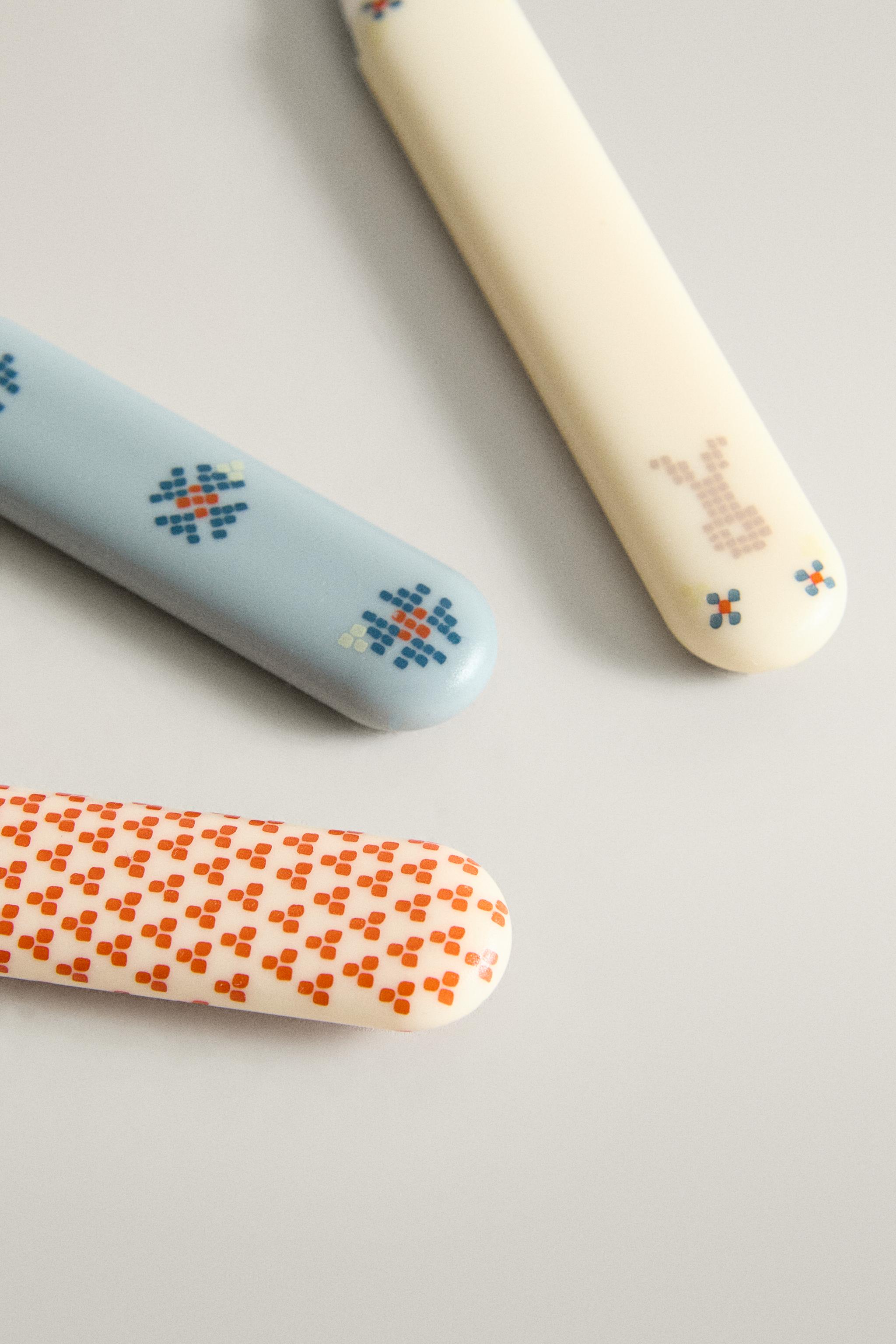 KIDS' BUNNY FLATWARE SET