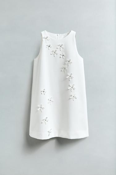 FLORAL DRESS - White de Zara - Image 3