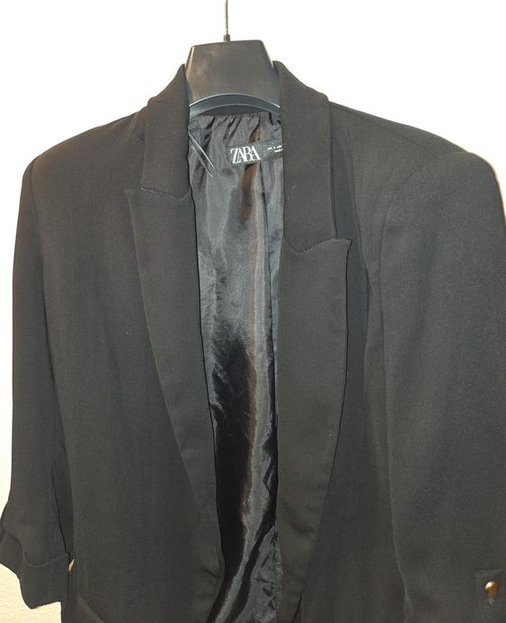 BLAZER WITH ROLLED-UP SLEEVES - Image 4