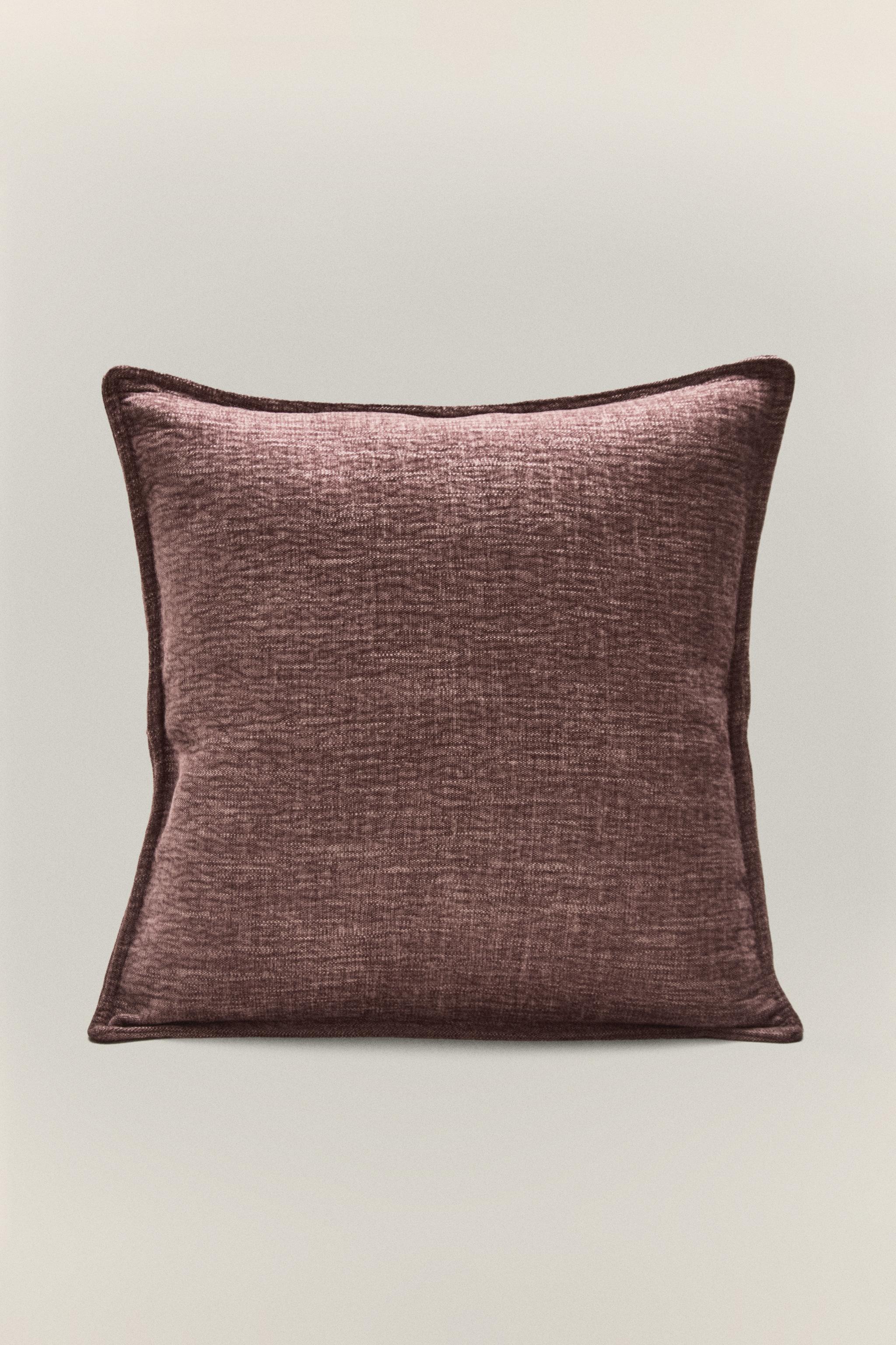 PLAIN THROW PILLOW COVER