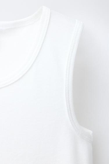 6-14 YEARS/ 2-PACK OF BASIC T-SHIRTS - Oyster-white by Zara - Image 3
