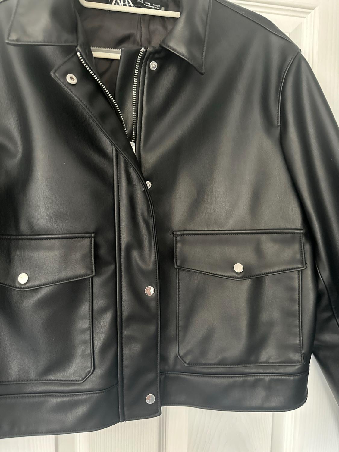 FAUX LEATHER JACKET - Image 2