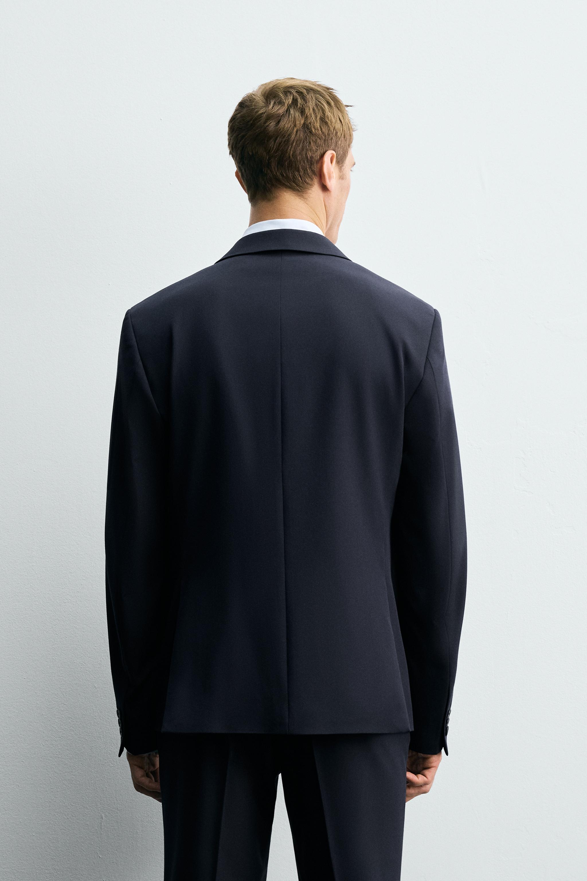 ZARA150サイズスーツ紺 ブルー & ネイビースーツ | メンズ | ZARA 日本