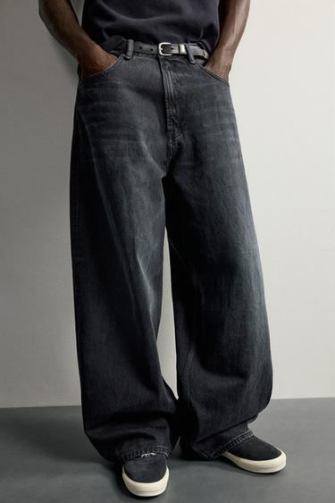 JEAN BAGGY FIT - Charbon de Zara