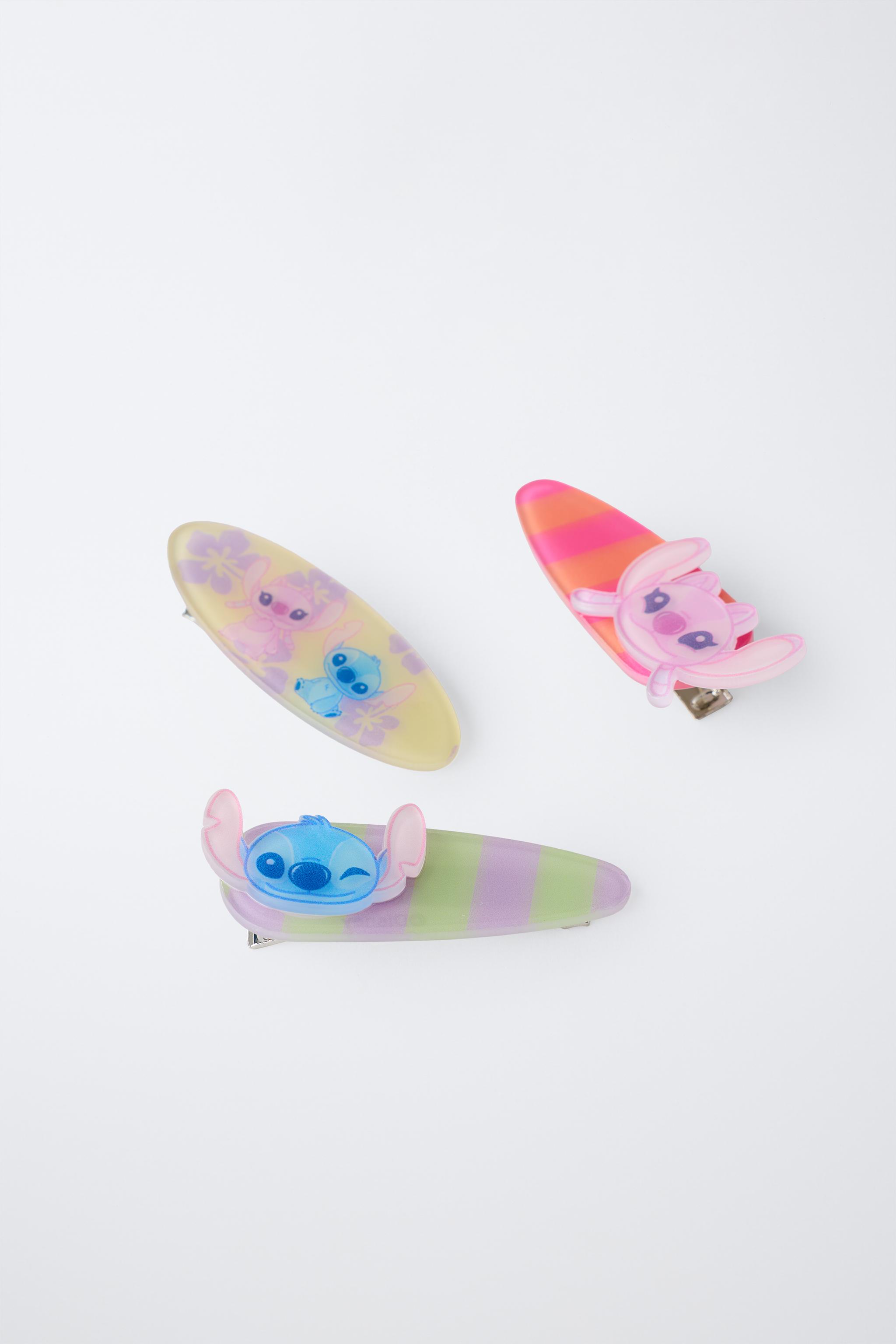 LOT DE TROIS PINCES LILO & STITCH © DISNEY