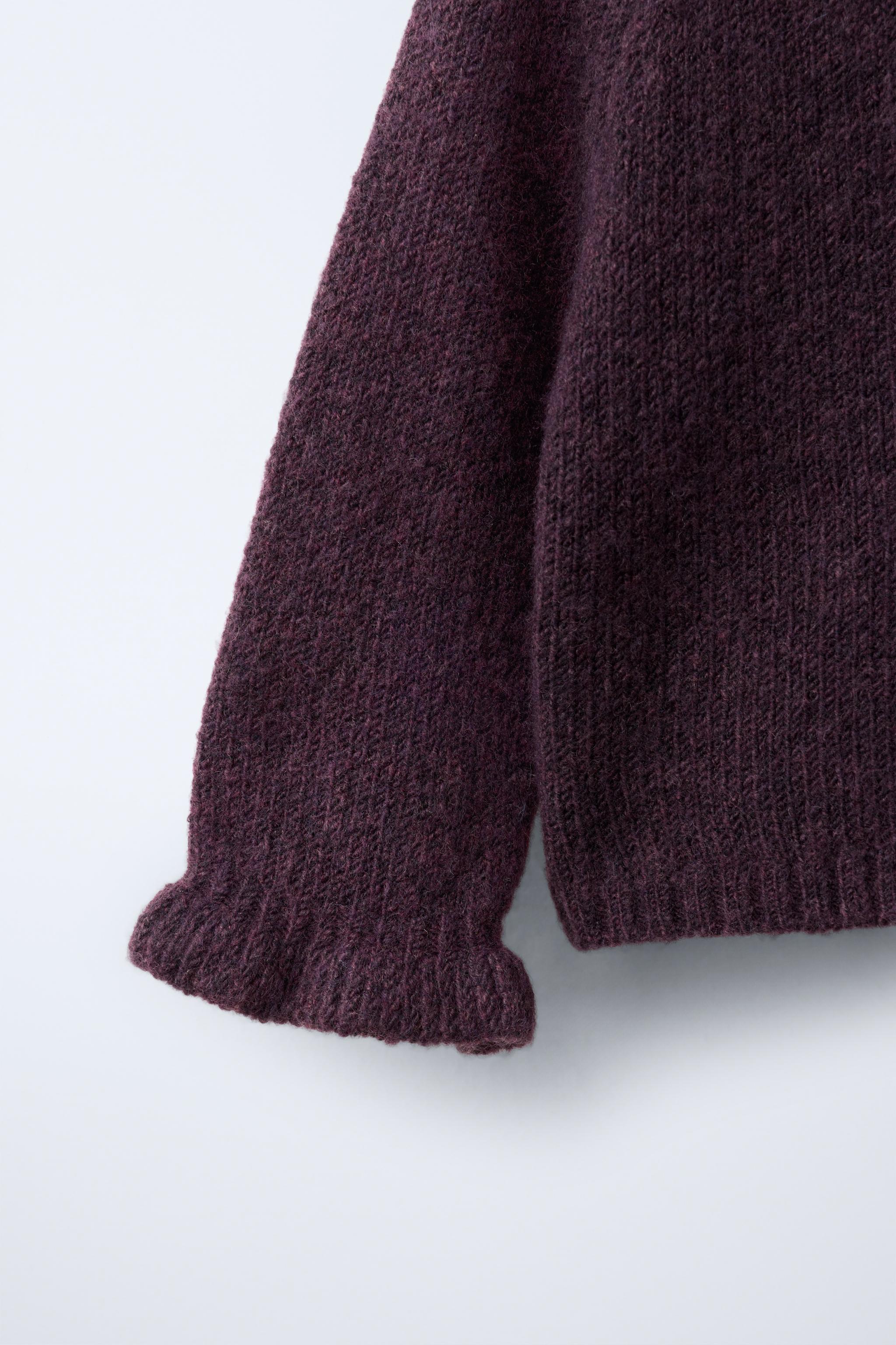 CARDIGAN WITH RUFFLES