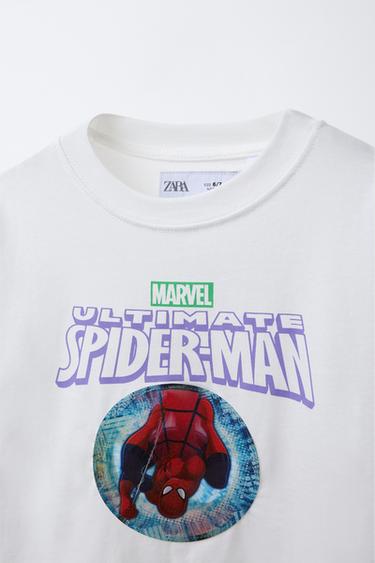 SPIDER-MAN © MARVEL T-SHIRT - White by Zara - Image 2