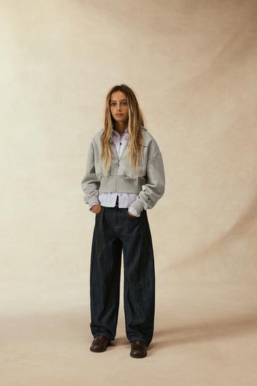 JEANS BARREL CHAMPION ® X ZARA - Azul de Zara