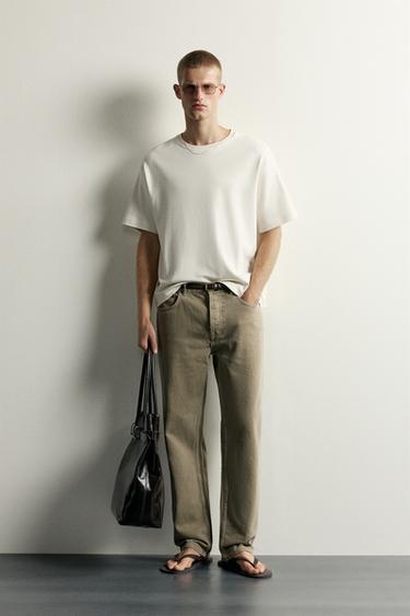 RELAXED FIT INTERLOCK PATCH SWEATSHIRT - Ecru by Zara