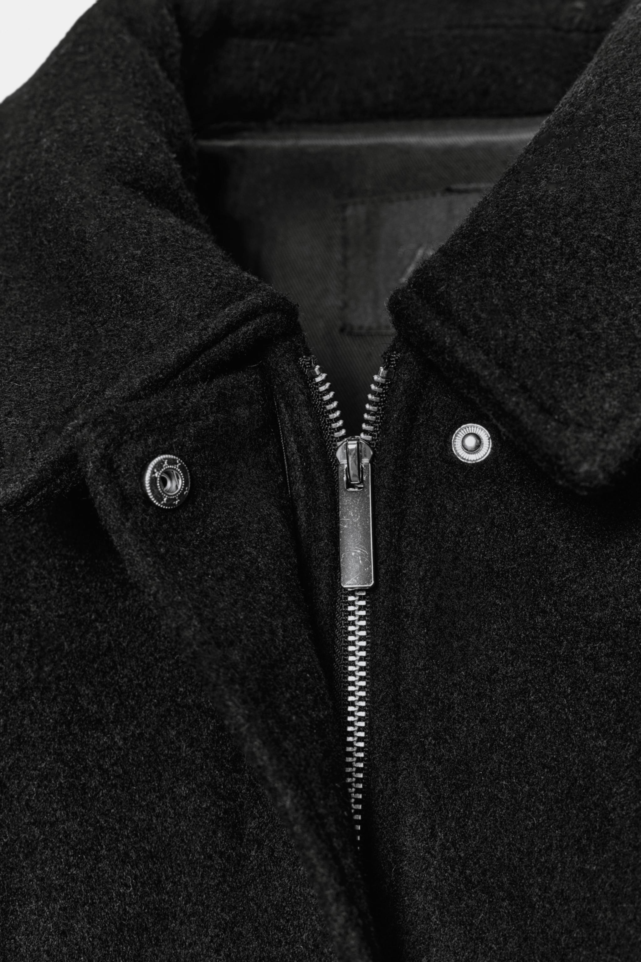 BLOUSON AVEC LAINE ET POCHES