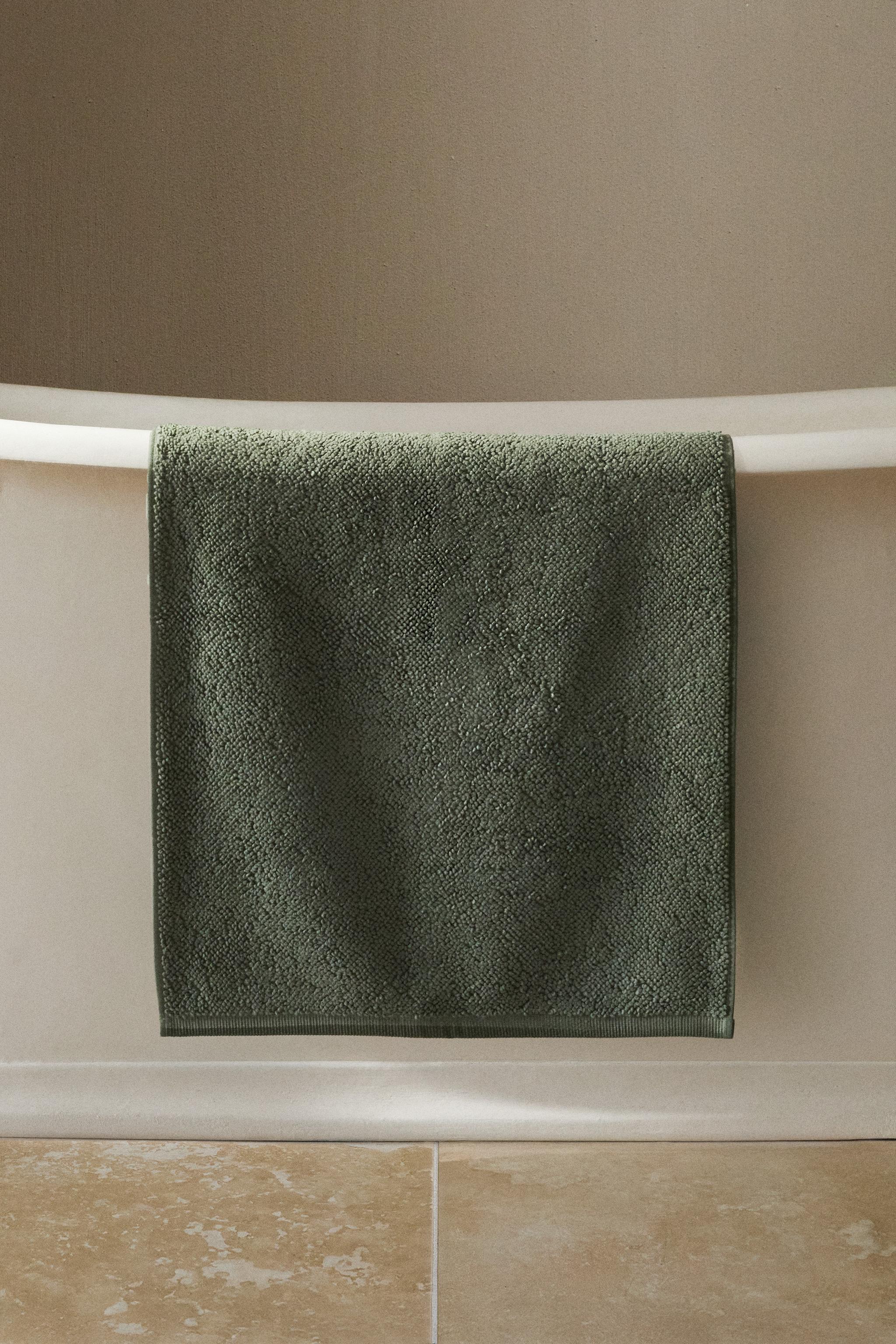 PLAIN BATH MAT — Khaki
