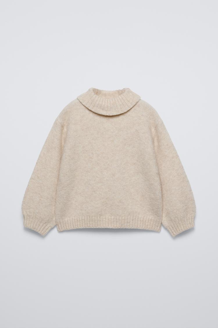 Collo Alto Maglie Donna Zara Zara Maglieria Donna Top In Maglia Da