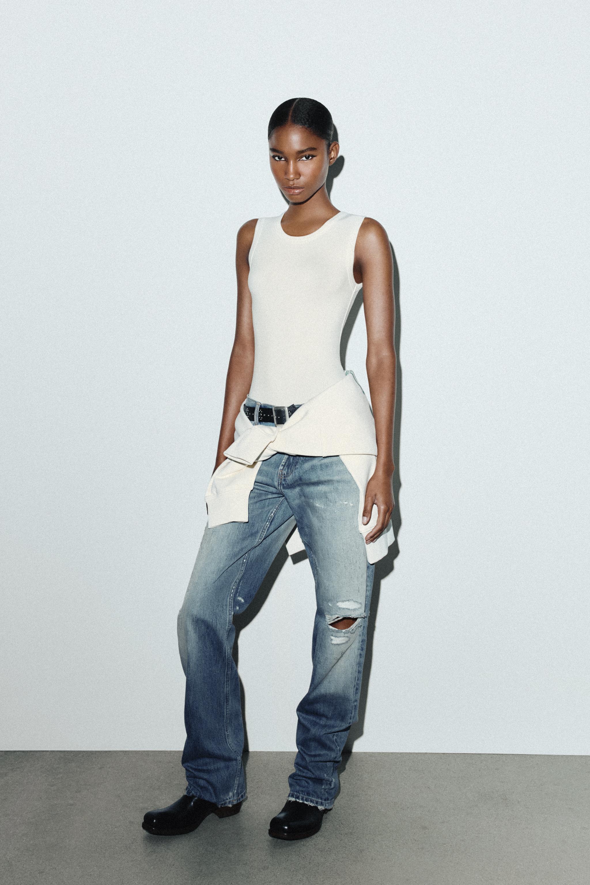 ホワイトボディスーツ – レディース | ZARA 日本