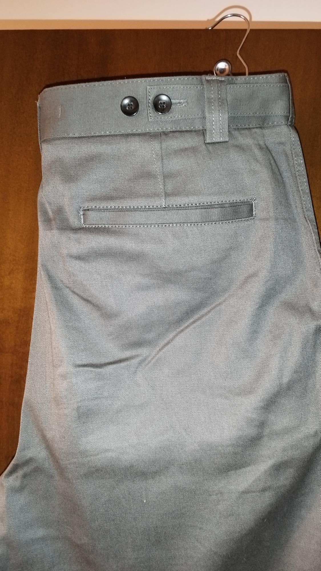 TROUSERS WITH BELT LOOPS AT THE WAIST - Image 2