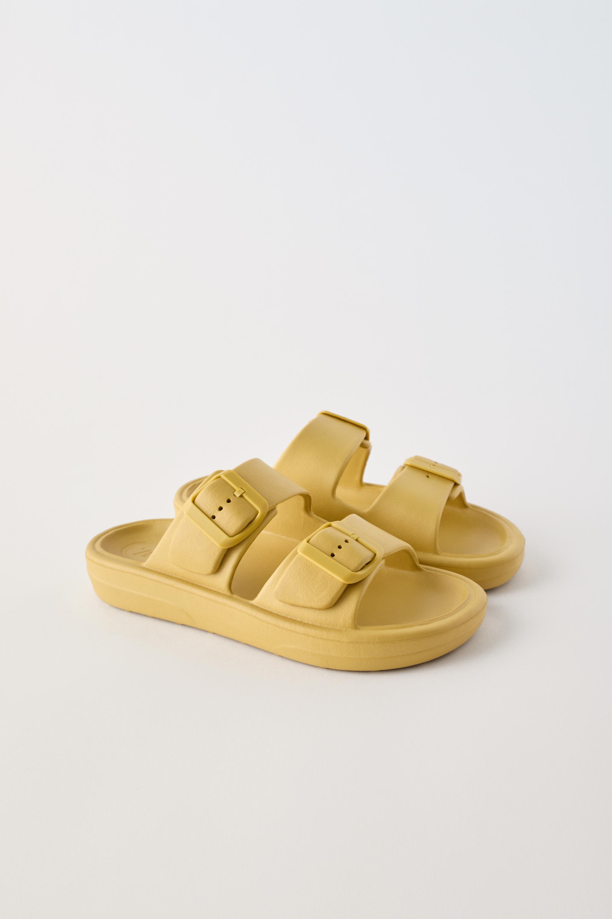 Zara best sale pool slides