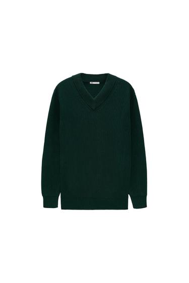V-NECK SWEATER