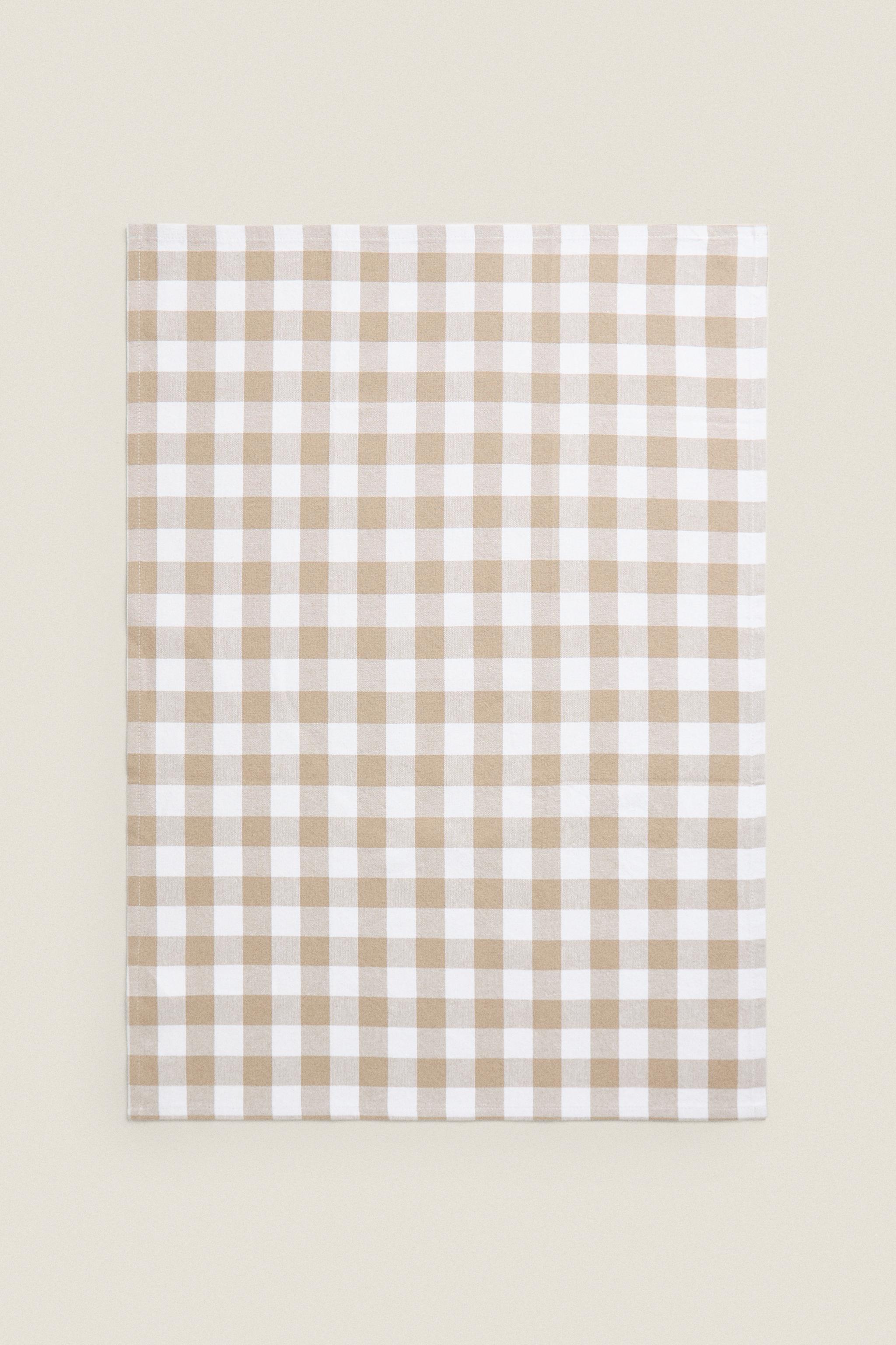 DYED THREAD KITCHEN TOWELS (SET OF 3)