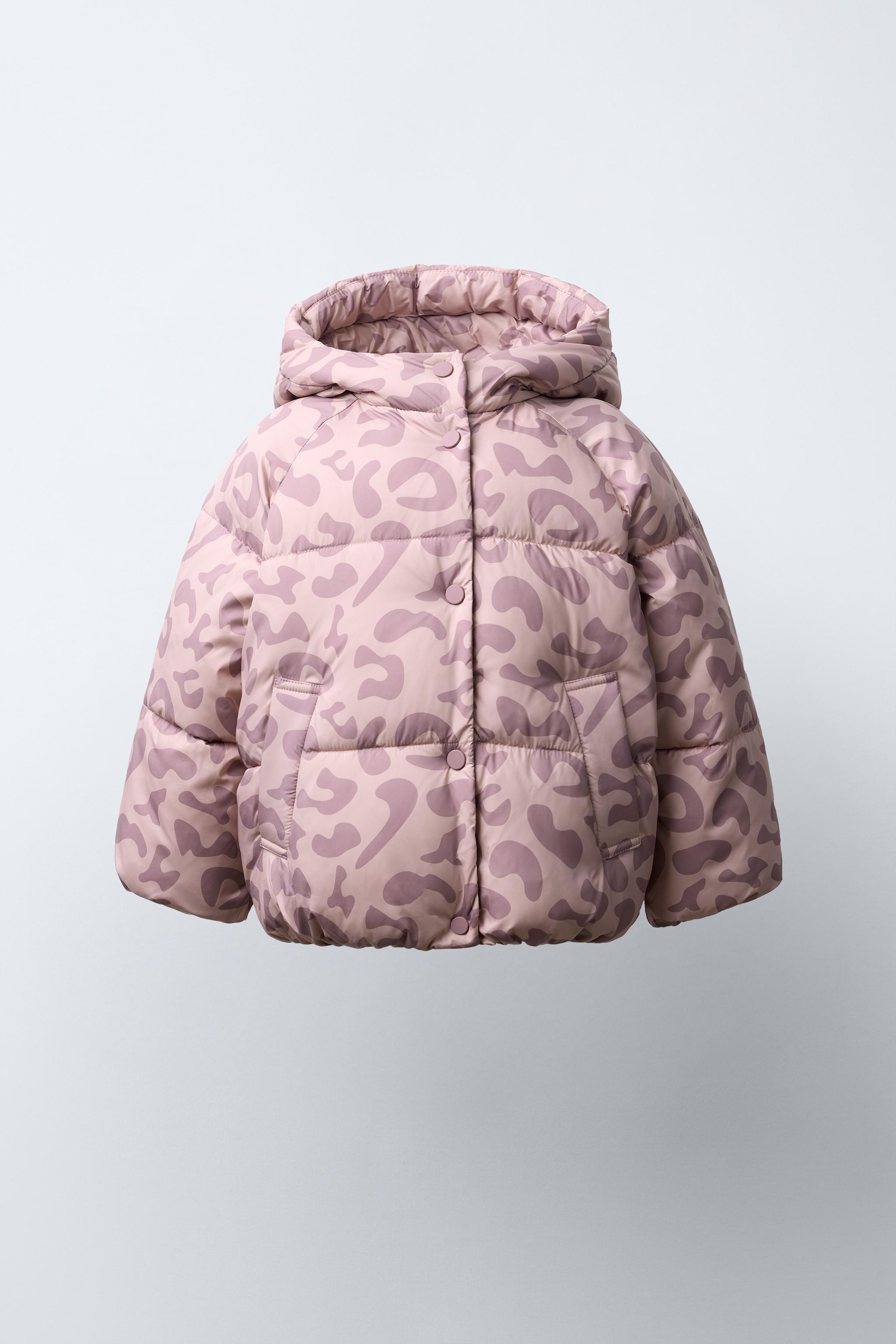 ANIMAL PRINT WATER REPELLENT COAT