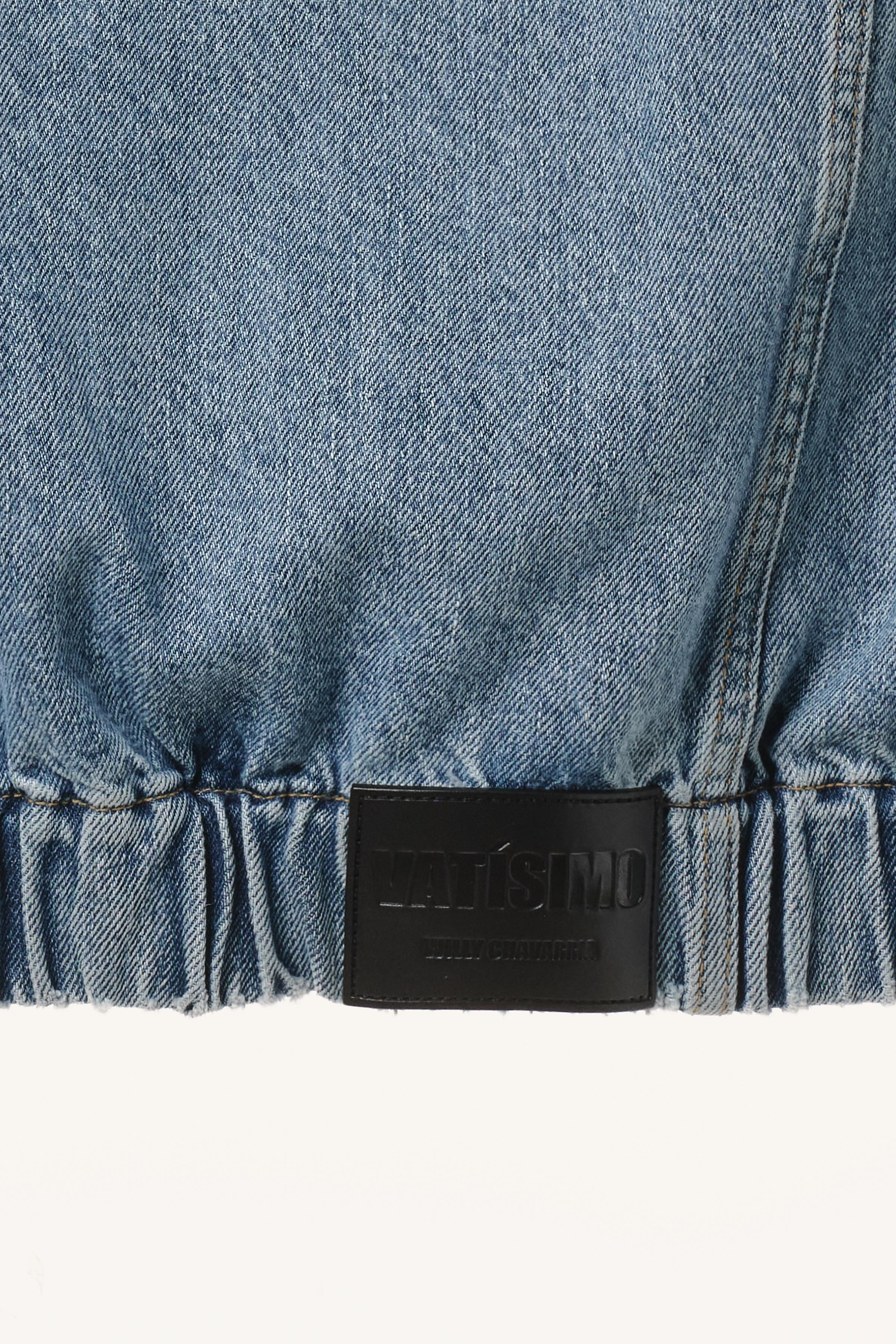 SHOULDER PAD DENIM JACKET WILLY CHAVARRIA X ZARA