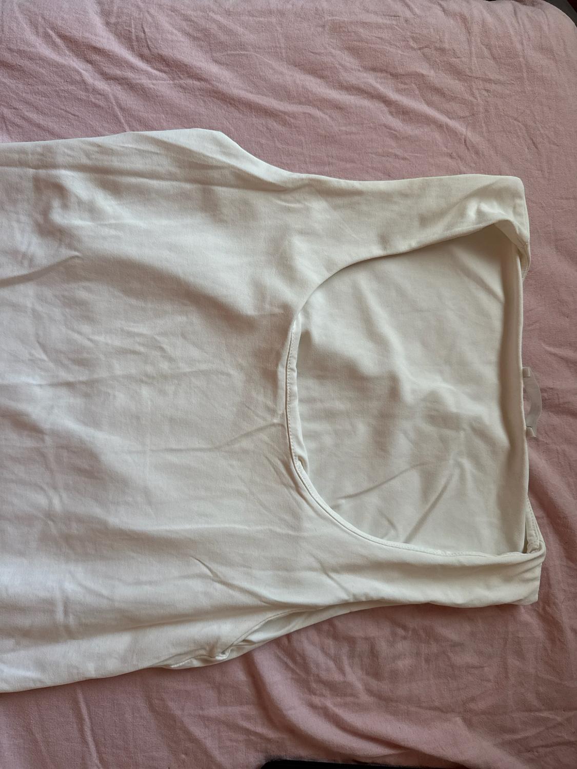 WIDE STRAP POLYAMIDE T-SHIRT - Image 3
