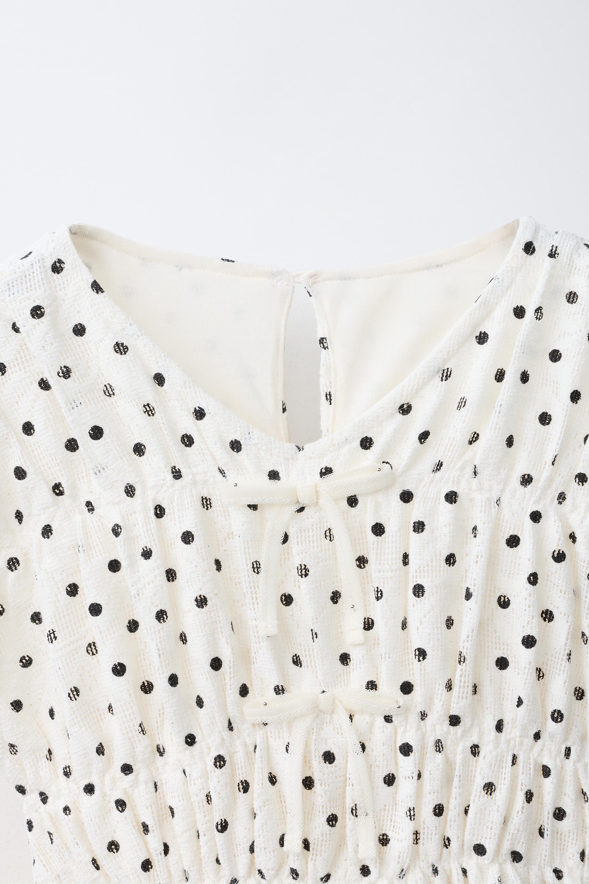 zara sheer white polka dot dress Tulle Maxi Dress Zara Polka Dot Dress Tulle Semi Sheer Zara Polka Dot Tulle Dress White
