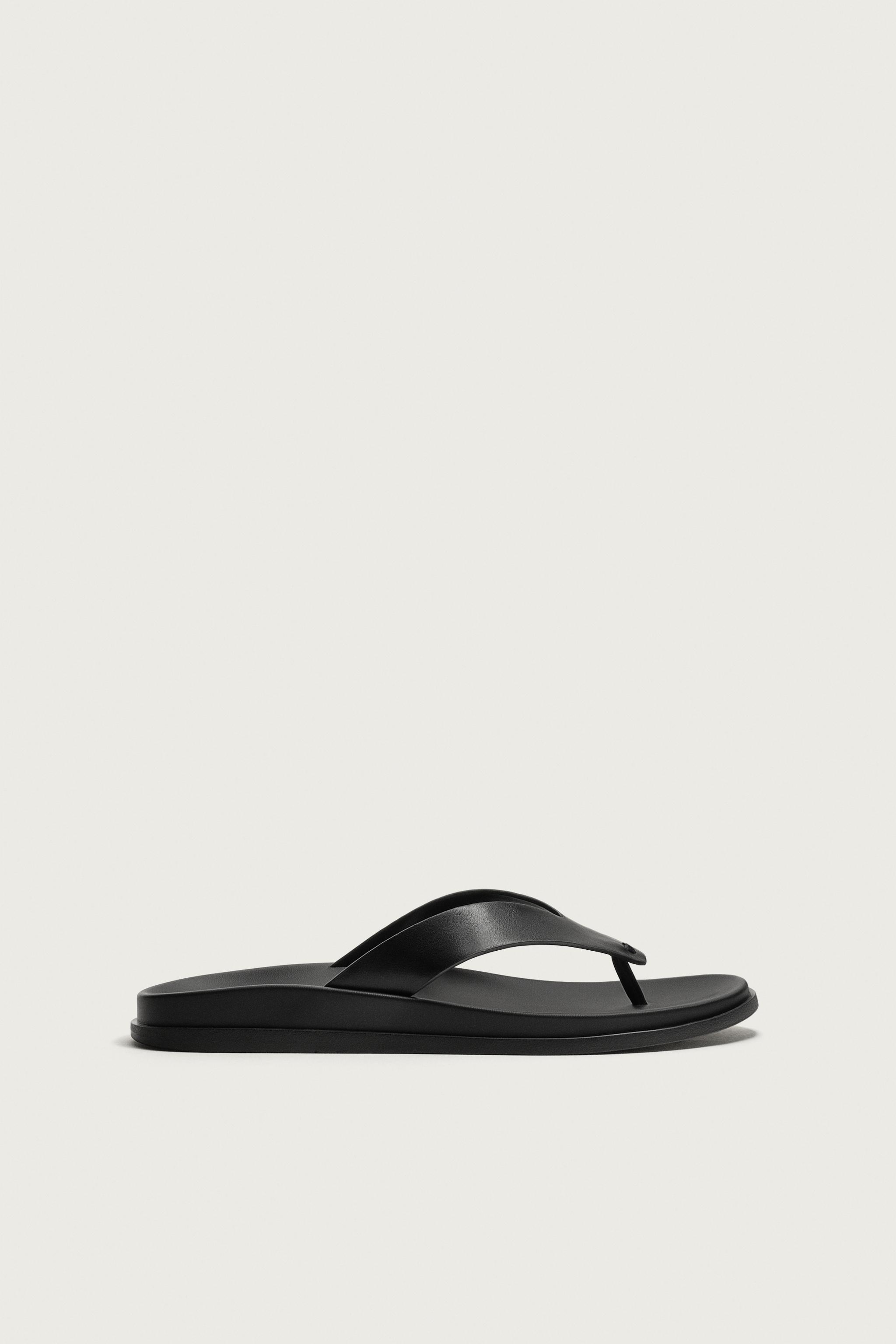 STRAPPY SANDALS — Black