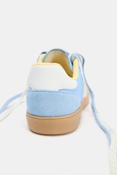 BASKETS COULEURS - Bleu de Zara - Image 4
