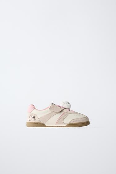 HELLO KITTY© SANRIO PLIMSOLLS - Ecru White by Zara