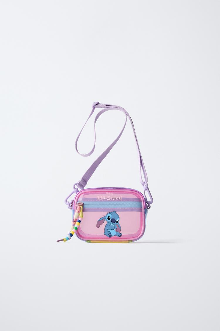 LILO STITCH © DISNEY VINYL CROSSBODY BAG Pink ZARA United States