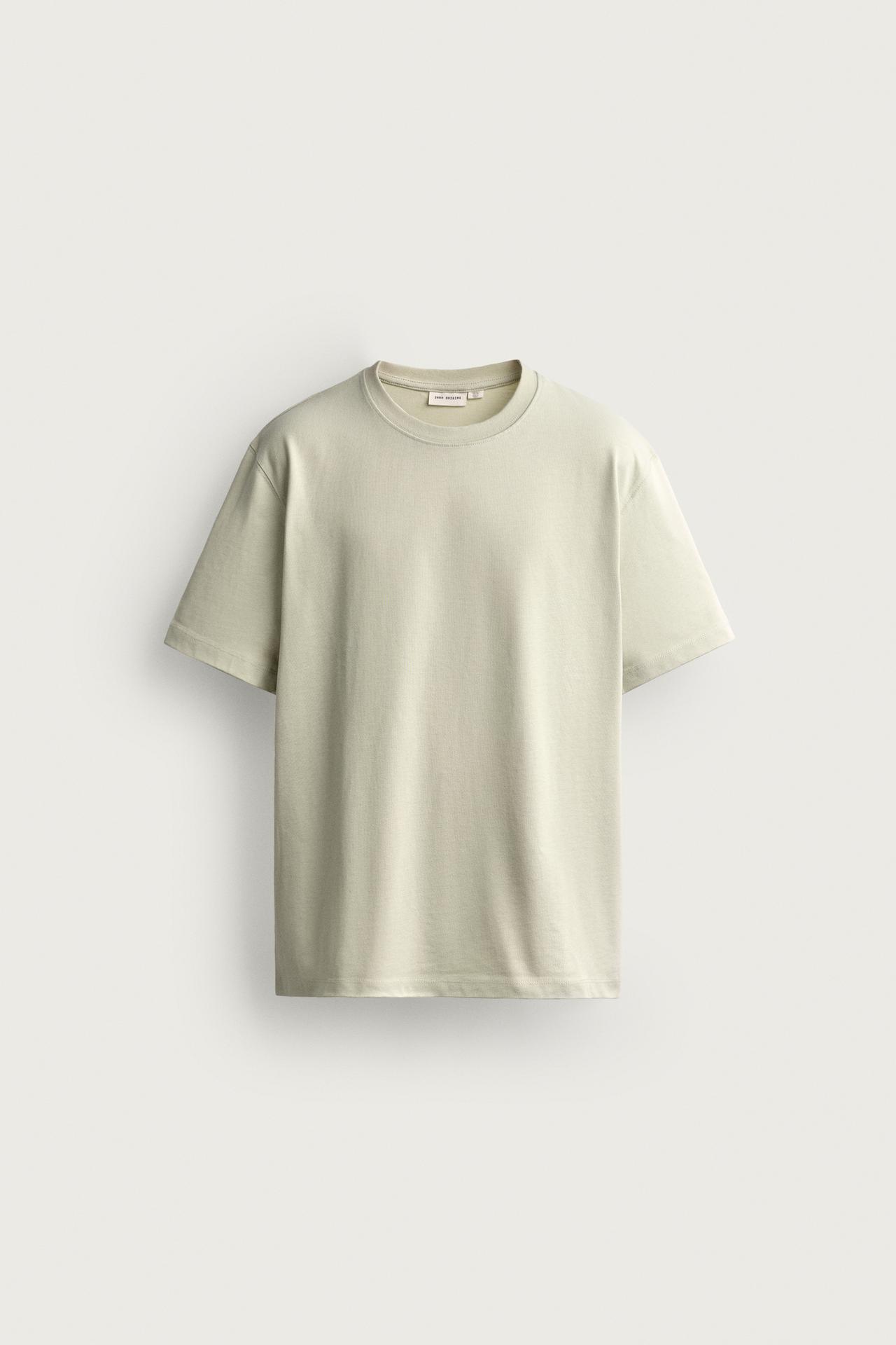 SHORT SLEEVE HEAVYWEIGHT T-SHIRT — Mint